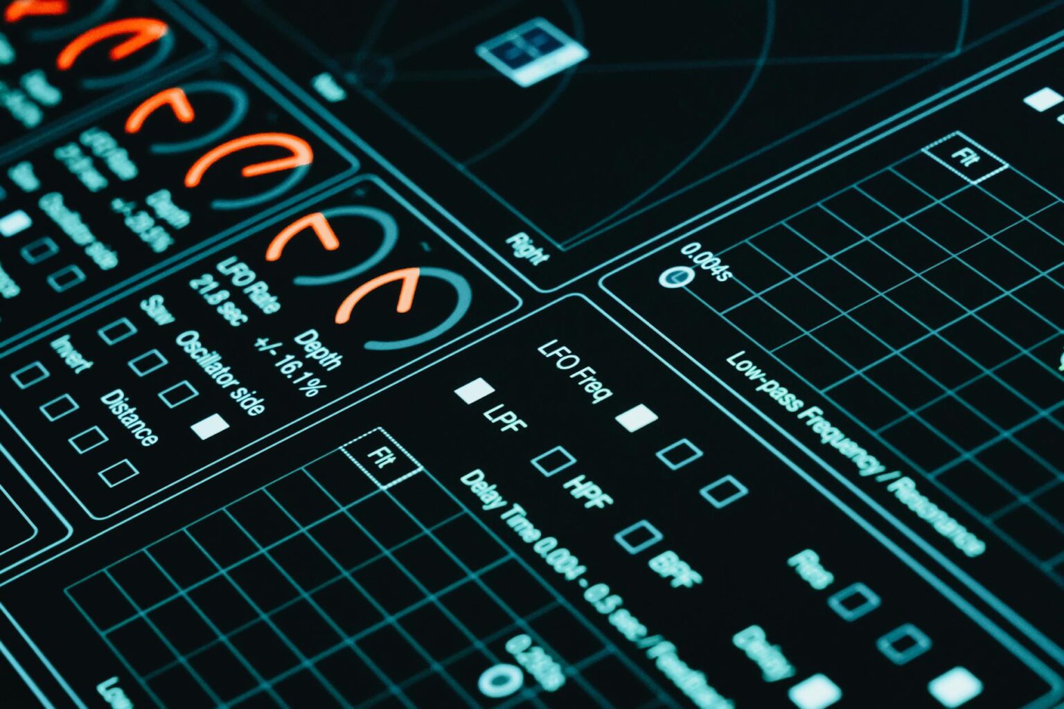 Computer screen displaying data analytics dashboard with charts and graphs