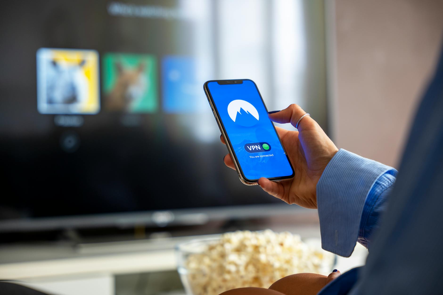 Various streaming devices and tablets displaying media content on screens