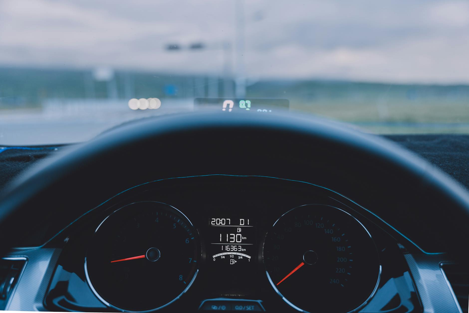 Digital dashboard showing analytics charts and performance metrics on computer monitor