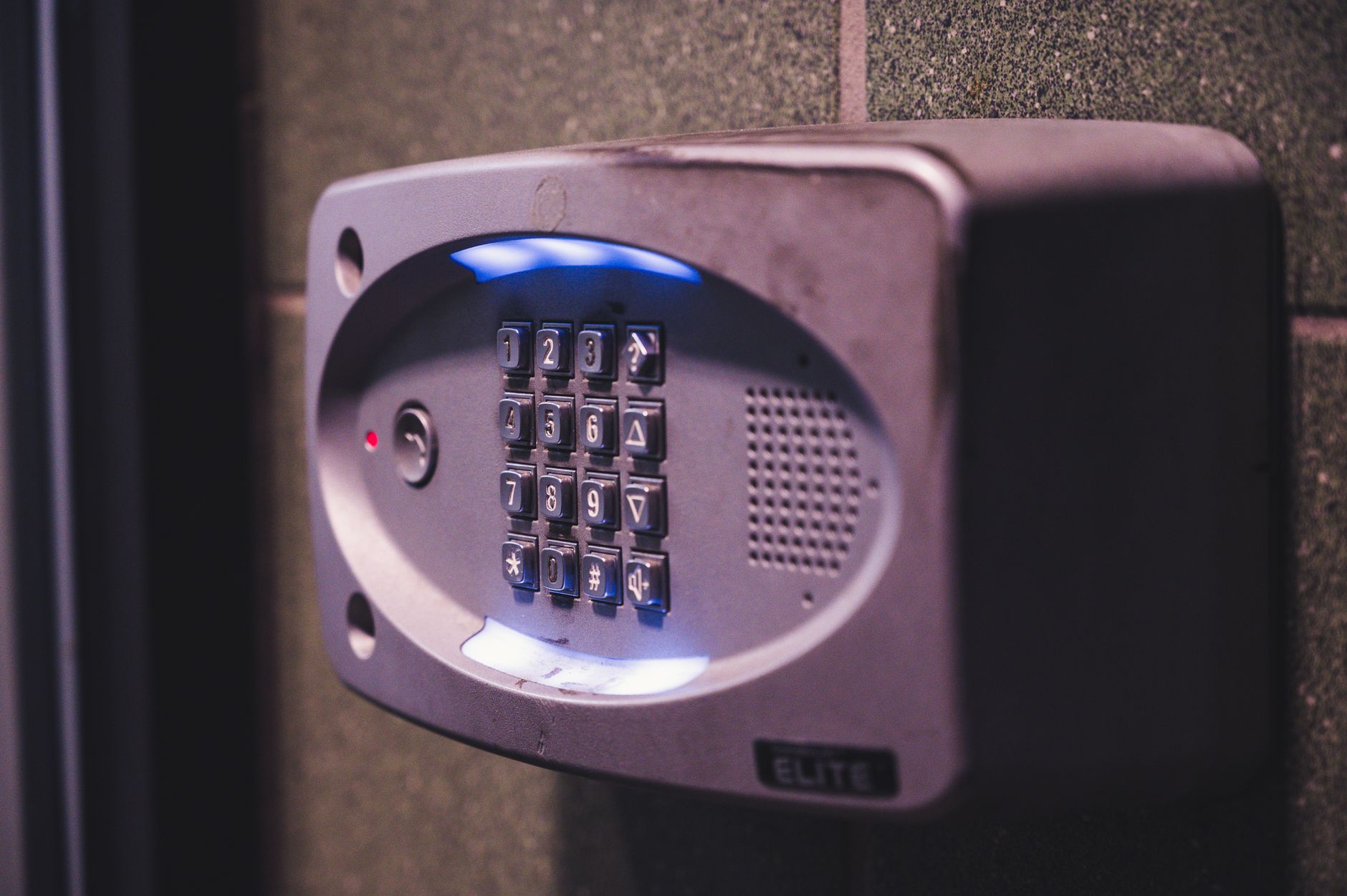 A digital security lock icon representing password protection and two-factor authentication