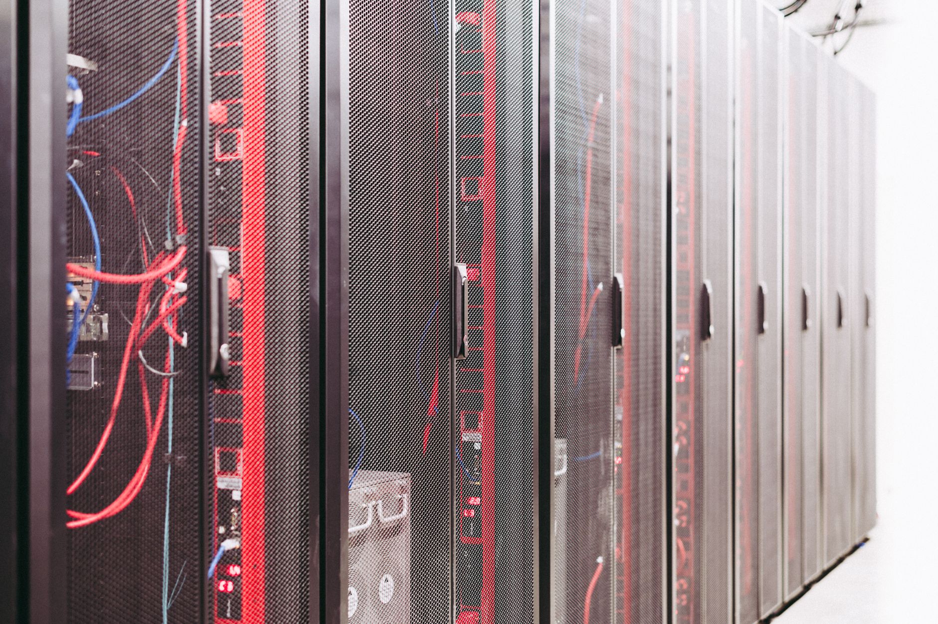 A home server setup representing self-hosted local computing infrastructure