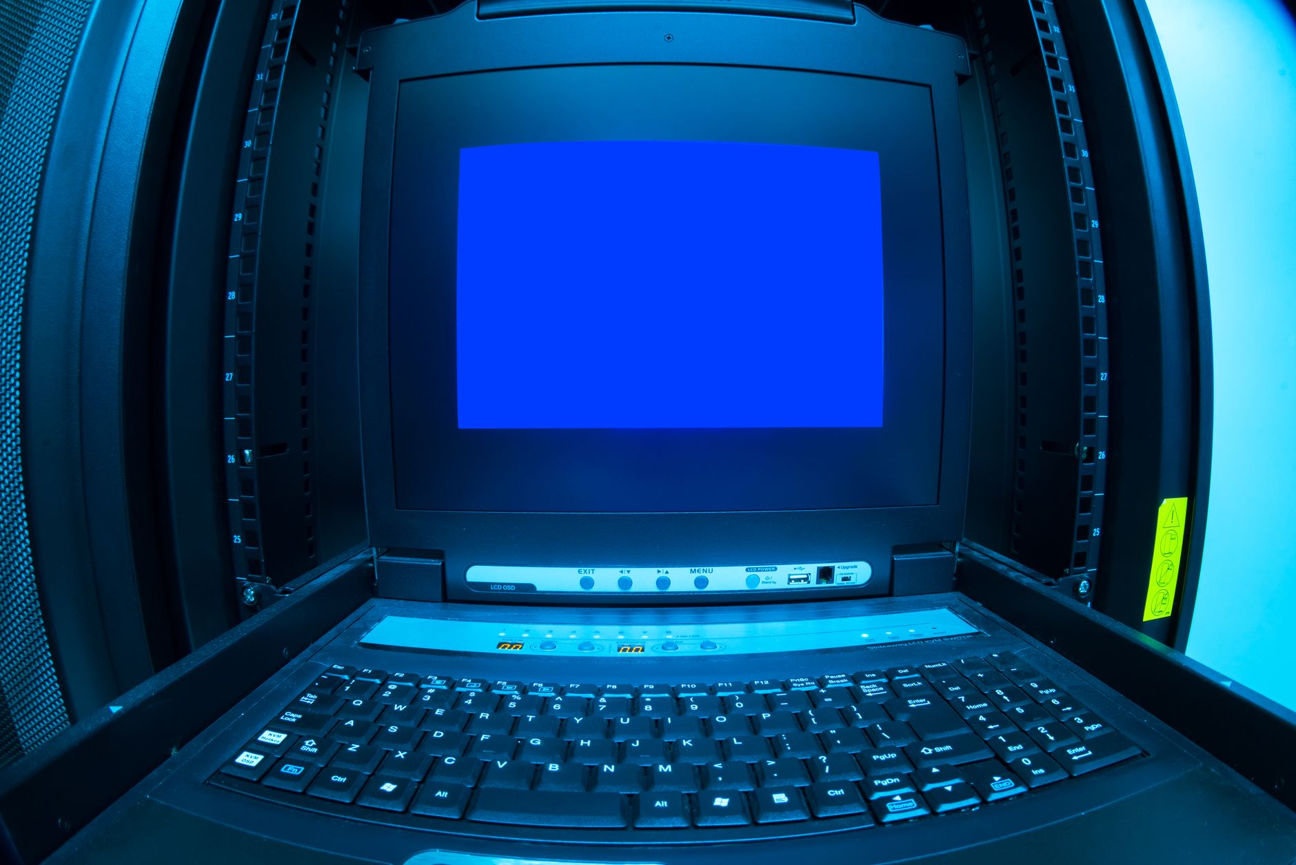 Computer terminal showing command line configuration on a dark screen