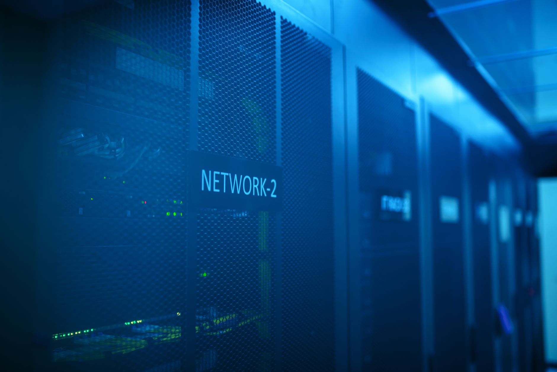 A home router and networking equipment representing a private self-hosted network setup